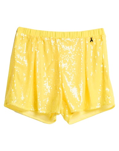 PATRIZIA PEPE Shorts & Bermuda Yellow 100% Polyester
