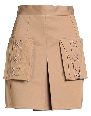 ELISABETTA FRANCHI Minigonna Sabbia 97% Cotone, 3% Elastan