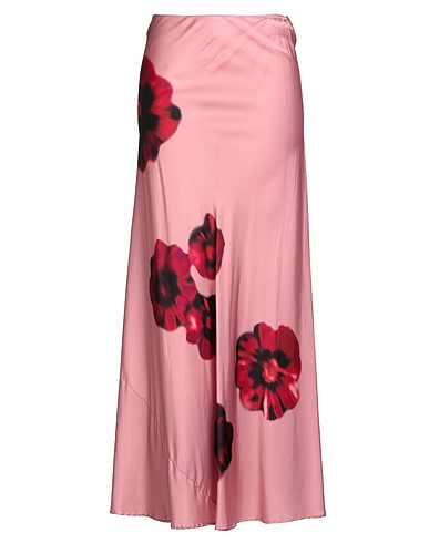 PINKO Long skirt Antique rose 97% Viscose, 3% Elastane