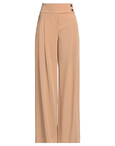 PINKO Casual pants Camel 72% Polyester, 23% Viscose, 5% Elastane