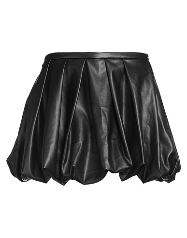PINKO Mini skirt Black 100% Polyester, Polyurethane