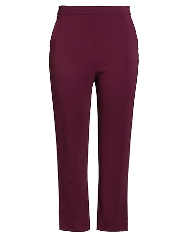 PINKO Casual trouser Plum 97% Viscose, 3% Elastane