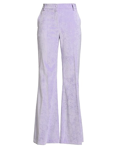 SUOLI Casual pants Lilac 85% Polyester, 12% Polyamide, 3% Elastane