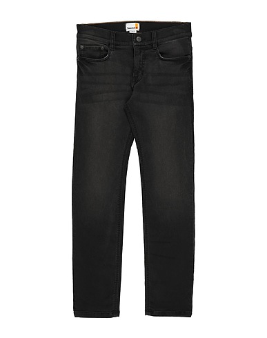TIMBERLAND Denim pants Black 77% Cotton, 22% Polyester, 1% Elastane
