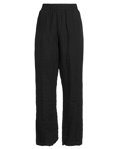 ANINE BING Casual pants Black 100% Linen