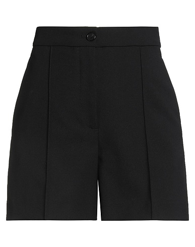 PINKO Shorts & Bermuda Black 54% Polyester, 44% Wool, 2% Elastane