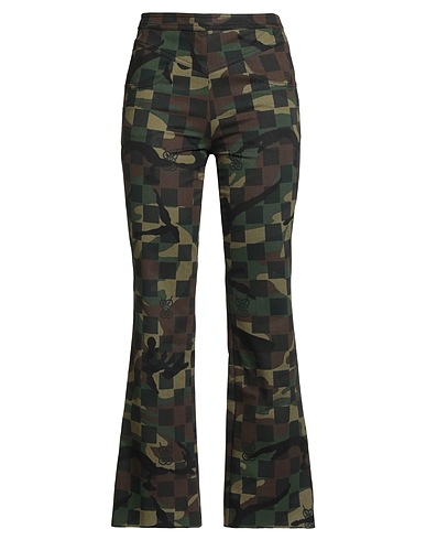 GIAMBATTISTA VALLI Bootcut Jeans Military green 100% Cotton