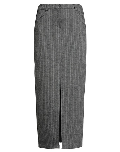 MOTEL Maxi Skirts Grey 84% Polyester, 12% Viscose, 4% Elastane