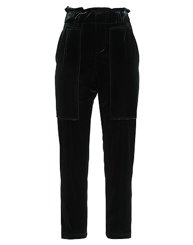 ALICE MILLER Casual pants Dark green 98% Polyester, 2% Elastane