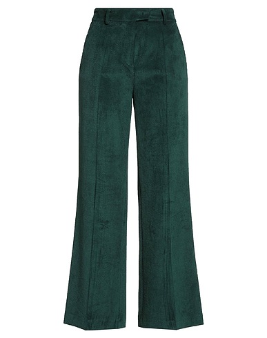ALICE MILLER Casual pants Dark green 85% Polyester, 12% Polyamide, 3% Elastane