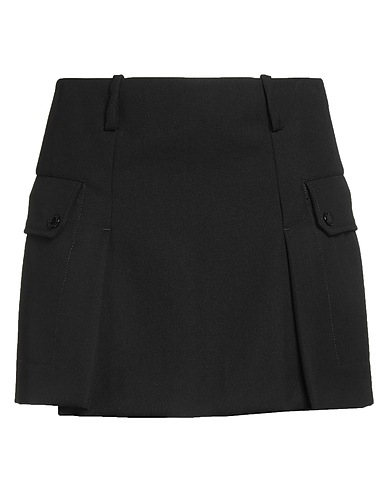 SANDRO Mini skirt 55% Polyester, 45% Virgin Wool