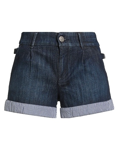 JACOB COHЁN Denim shorts Blue 97% Cotton, 3% Elastane