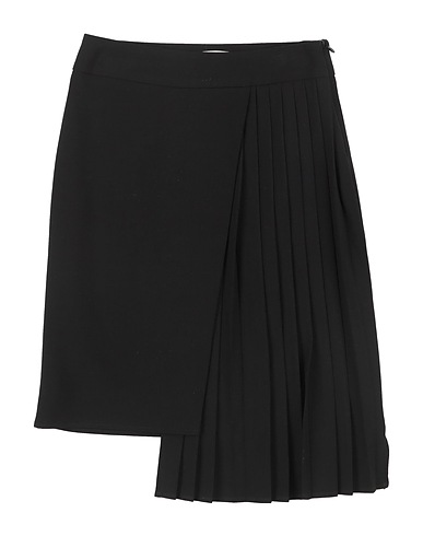 TWINSET Gonna Nero 66% Poliestere, 30% Viscosa, 4% Elastan