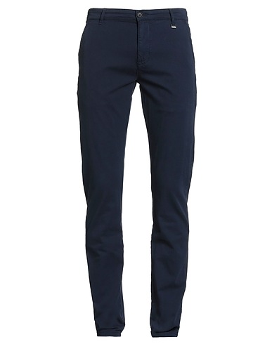 KARL LAGERFELD Casual trouser Midnight blue 97% Cotton, 3% Elastane