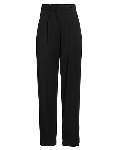 LIU •JO Casual trouser Black 78% Polyester, 18% Viscose, 4% Elastane