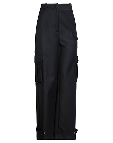 SANDRO Casual trouser Navy blue 55% Polyester, 45% Virgin Wool