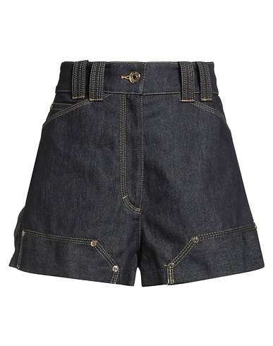 SANDRO Denim shorts Blue 100% Cotton