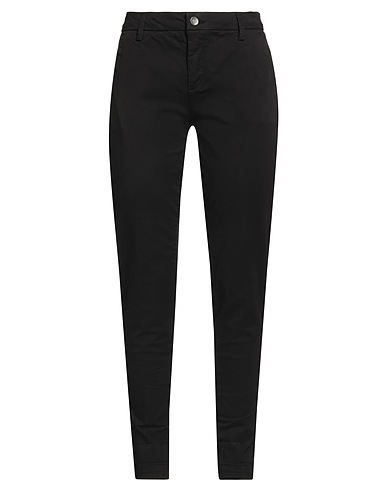 LIU •JO Pantalone Nero 97% Cotone, 3% Elastan