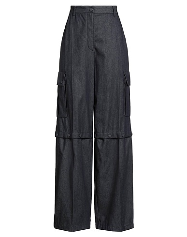 SANDRO Denim pants Blue 100% Cotton