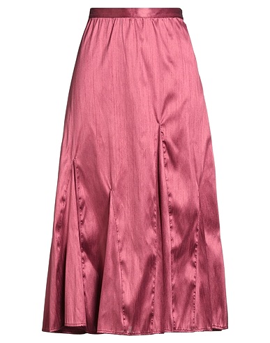 ALESSIA SANTI Midi skirt Antique rose 100% Polyester