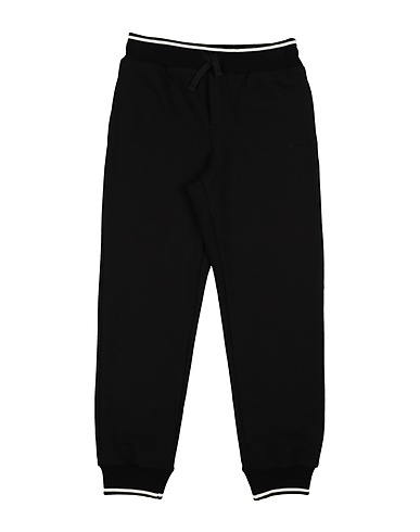 DOLCE&GABBANA Casual trouser Black 100% Cotton, Elastane