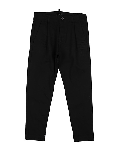 DSQUARED2 Casual trouser Black 98% Cotton, 2% Elastane