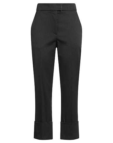 BRUNELLO CUCINELLI Casual trouser Charcoal 97% Cotton, 3% Elastane, Brass, Ecobrass