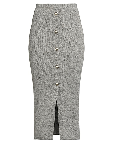 LIU •JO Midi skirt 66% Viscose, 29% Polyester, 5% Metallic Polyester