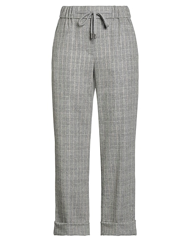 PESERICO Casual pants Grey 89% Virgin Wool, 6% Mohair wool, 2% Polyamide, 2% Synthetic fibers, 1% Elastane