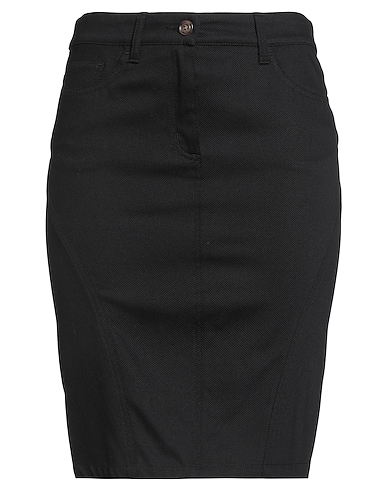 ICE ICEBERG Mini skirt Black 97% Cotton, 3% Elastane