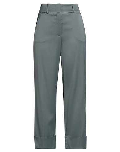 PESERICO Casual pants Grey 88% Viscose, 9% Wool, 3% Elastane