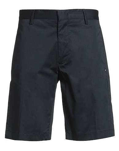 LIU •JO MAN Shorts & Bermuda Midnight blue 98% Cotton, 2% Elastane