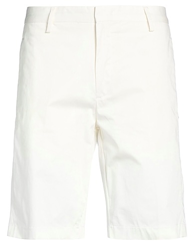 LIU •JO MAN Shorts & Bermuda White 98% Cotton, 2% Elastane