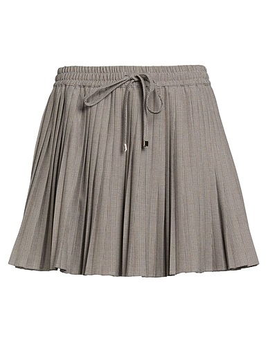 SANDRO Mini skirt 66% Polyester, 32% Viscose, 2% Elastane