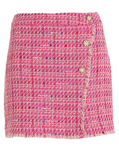 LIU •JO Minigonna Rosa 59% Cotone, 22% Poliestere, 9% Poliammide, 6% Acrilico, 4% Altre Fibre