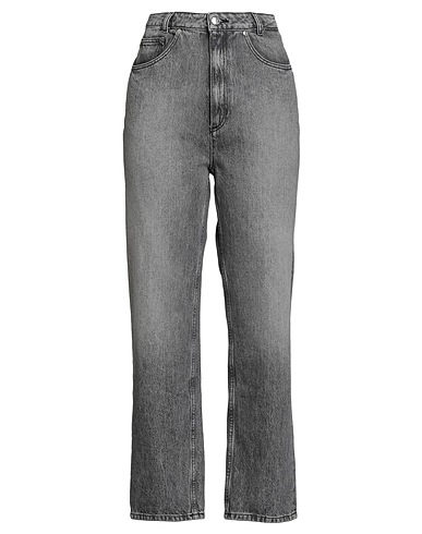 SANDRO Denim trousers Black 100% Cotton