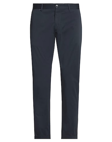 LIU •JO MAN Casual pants BLU NOTTE 98% Cotton, 2% Elastane