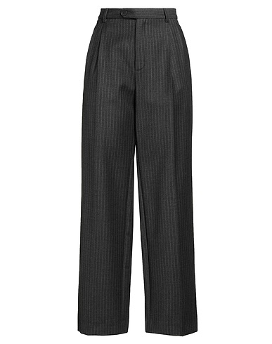SANDRO Casual trouser Grey 100% Wool