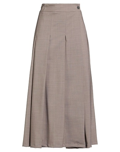 P.A.R.O.S.H. BOTTOMWEAR Taupe 95% Wool, 5% Elastane