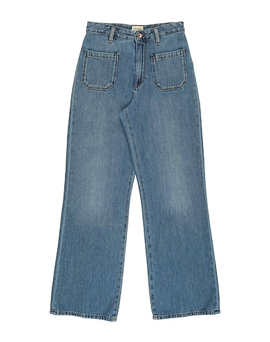 BELLEROSE Denim trousers Blue 100% Cotton, Polyester