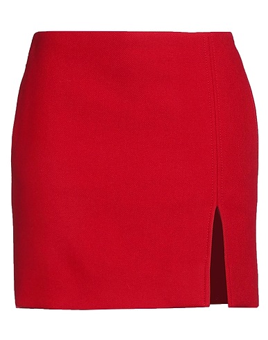 REDValentino Mini skirt Red 100% Wool