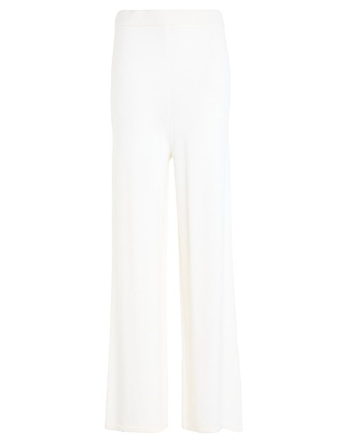 MAX MARA Hosen LEISURE Cremeweiß 100% Schurwolle