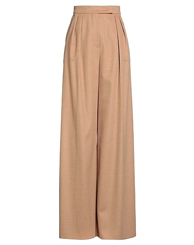 MAX MARA Casual trouser Camel 100% Camel wool
