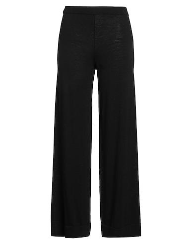 LIVIANA CONTI Casual pants Black 100% Virgin Wool
