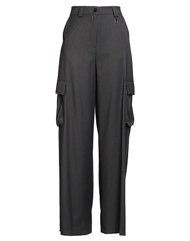 RELISH Casual trouser Grey 63% Polyester, 34% Viscose, 3% Elastane
