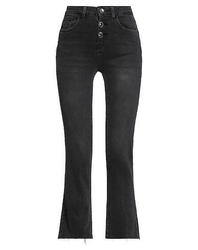 LIU •JO Bootcut Jeans Charcoal 97% Cotton, 3% Elastane