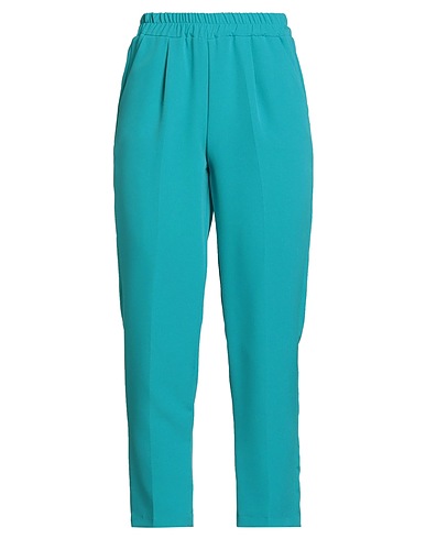 H2O ITALIA Casual pants Turquoise 89% Polyester, 11% Elastane