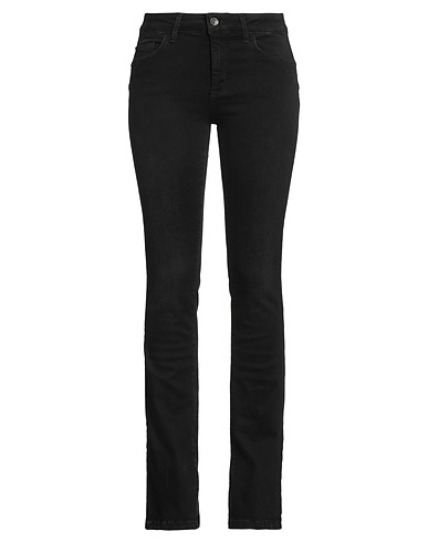 LIU •JO Bootcut Jeans Black 96% Cotton, 4% Elastane