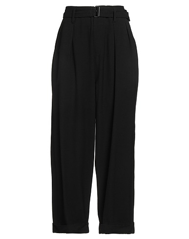 YOHJI YAMAMOTO Pantalone Nero 100% Lana