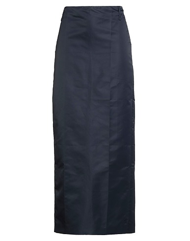 FEDERICO CINA Long skirt Midnight blue 100% Recycled polyamide